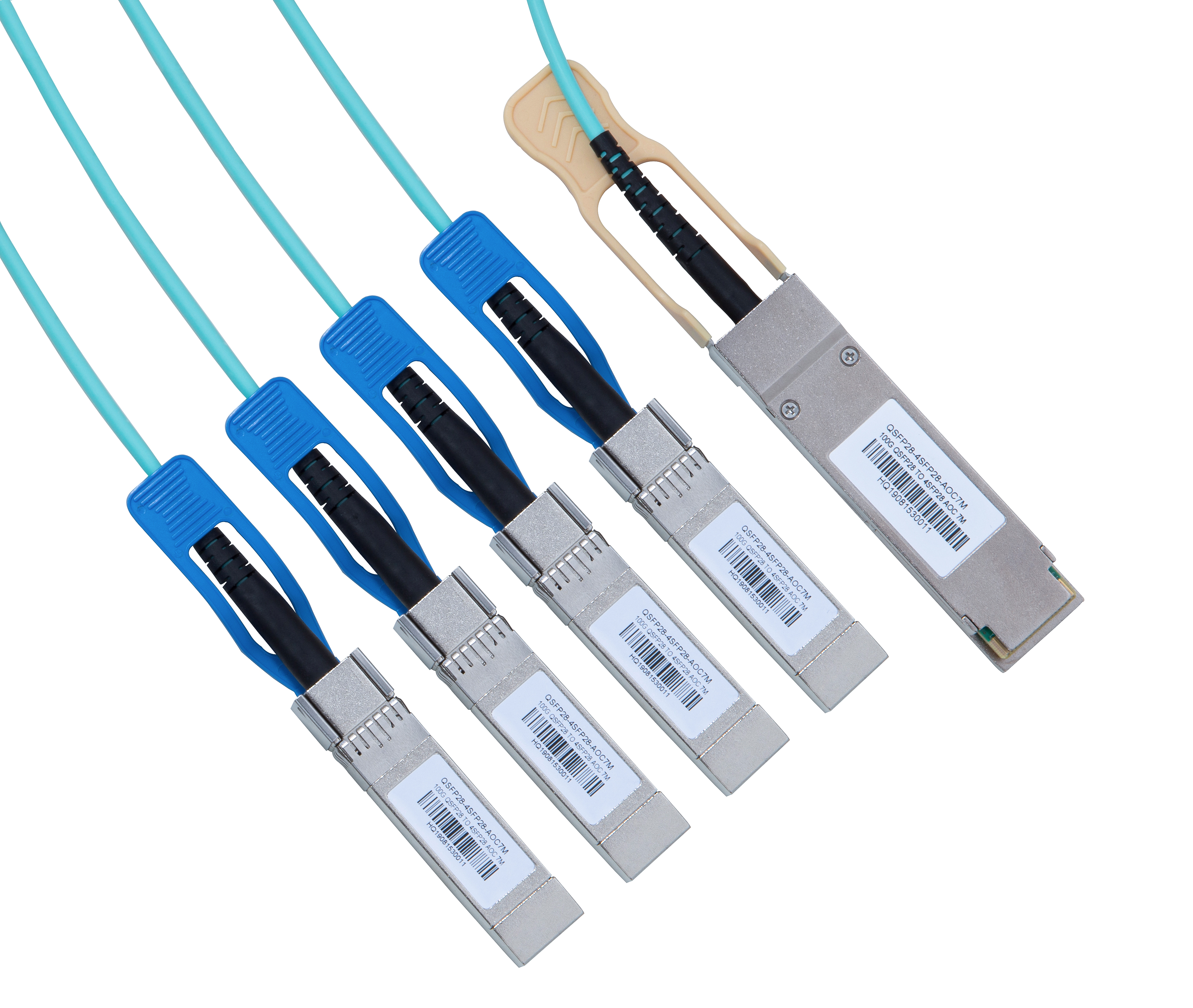 100G QSFP28 to 4SFP28 AOC