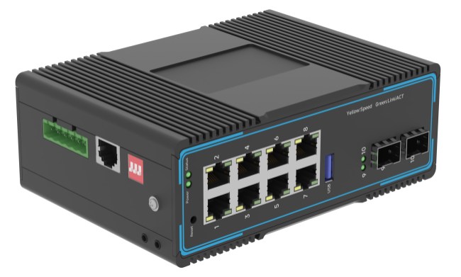 导轨式工业路由器主机